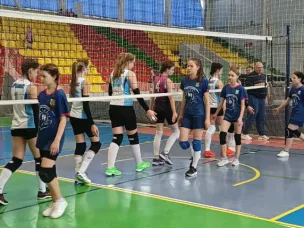 Юные волейболистки приняли участие в открытом Первенстве ФОКов Нижегородской области
